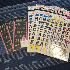 Horizon Group USA Bundle of Iron On Letters New